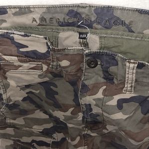 Camouflage cargo pants